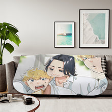 Load image into Gallery viewer, Tokyo Revengers Chifuyu Matsuno Sherpa Blanket