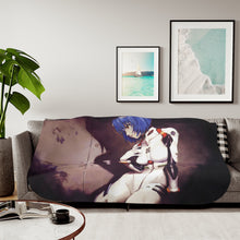 Load image into Gallery viewer, Anime Neon Genesis Evangelion Sherpa Blanket
