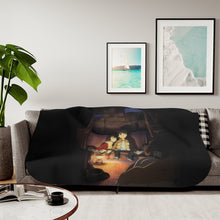 Load image into Gallery viewer, Anime ERASED Sherpa Blanket