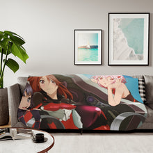 Load image into Gallery viewer, Anime Guilty Crown Sherpa Blanket