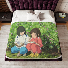 Load image into Gallery viewer, Spirited Away Sherpa Blanket