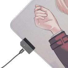 Load image into Gallery viewer, Lycoris Recoil Chisato Nishikigi RGB LED Mouse Pad (Desk Mat)