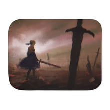 Load image into Gallery viewer, Saber (Fate Series) Sherpa Blanket