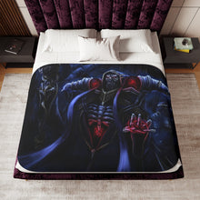 Load image into Gallery viewer, Ainz Ooal Gown Sherpa Blanket