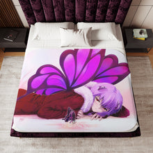 Load image into Gallery viewer, Anime Neon Genesis Evangelion Sherpa Blanket