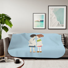 Load image into Gallery viewer, Anime Spirited Away Sherpa Blanket
