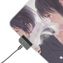 Load image into Gallery viewer, Noragami Yato, Yukine, Hiyori Iki, Noragami RGB LED Mouse Pad (Desk Mat)