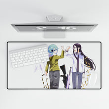 Load image into Gallery viewer, Kirito and Sinon Mouse Pad (Desk Mat)