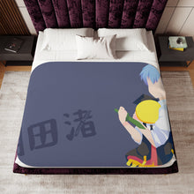 Load image into Gallery viewer, Assassination Classroom Sherpa Blanket