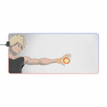 Load image into Gallery viewer, My Hero Academia Katsuki Bakugou RGB LED Mouse Pad (Desk Mat)