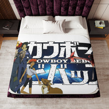 Load image into Gallery viewer, Anime Cowboy Bebop Sherpa Blanket