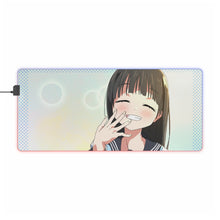 Load image into Gallery viewer, Akebi's Sailor Uniform RGB LED Mouse Pad (Desk Mat)