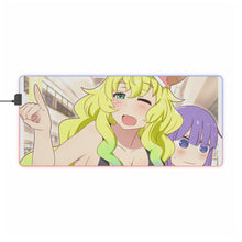 Load image into Gallery viewer, Lucoa and Shouta RGB LED Mouse Pad (Desk Mat)