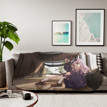 Load image into Gallery viewer, Kaguya and Chika Sherpa Blanket