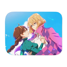 Load image into Gallery viewer, Anime Howl's Moving Castle Sherpa Blanket