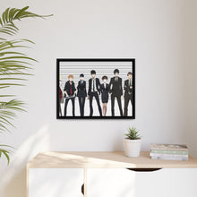Load image into Gallery viewer, Psycho-Pass Akane Tsunemori, Nobuchika Ginoza, Shuusei Kagari, Tomomi Masaoka, Shion Karanomori Canvas Framed Art Print