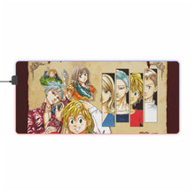 Load image into Gallery viewer, The Seven Deadly Sins RGB LED Mouse Pad (Desk Mat)
