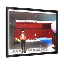 Load image into Gallery viewer, Anime ERASED Canvas Framed Art Print