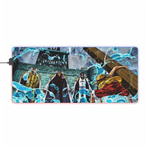 Load image into Gallery viewer, One Piece Monkey D. Luffy RGB LED Mouse Pad (Desk Mat)