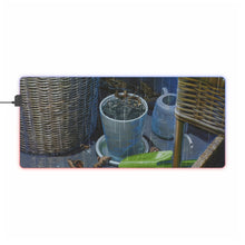 Load image into Gallery viewer, The Garden Of Words RGB LED Mouse Pad (Desk Mat)