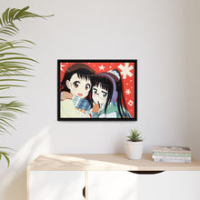 Load image into Gallery viewer, Nisekoi Kosaki Onodera, Ruri Miyamoto Canvas Framed Art Print