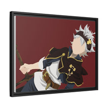 Load image into Gallery viewer, Black Clover Asta Canvas Framed Art Print