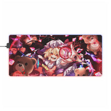 Load image into Gallery viewer, Flandre Scarlet RGB LED Mouse Pad (Desk Mat)