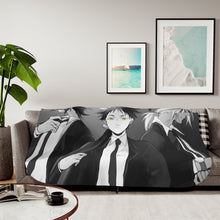 Load image into Gallery viewer, Anime Food Wars: Shokugeki no Soma Sherpa Blanket