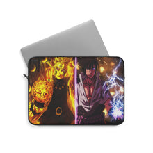 Load image into Gallery viewer, Naruto and Sasuke Laptop Sleeve
