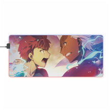 Load image into Gallery viewer, Fate/Stay Night: Unlimited Blade Works RGB LED Mouse Pad (Desk Mat)