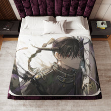 Load image into Gallery viewer, Anime Black Clover Sherpa Blanket