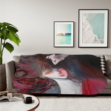 Load image into Gallery viewer, Anime Chainsaw Man Sherpa Blanket