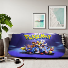 Load image into Gallery viewer, Anime Pokémonr Sherpa Blanket