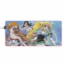 Load image into Gallery viewer, Sword Art Online RGB LED Mouse Pad (Desk Mat)