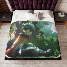 Load image into Gallery viewer, Anime Made In A Sherpa Blanket