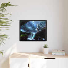 Load image into Gallery viewer, Princess Mononoke Canvas Framed Art Print