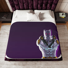 Load image into Gallery viewer, Killer Queen / Diamond is Unbreakable Sherpa Blanket