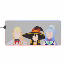 Load image into Gallery viewer, KonoSuba - God’s blessing on this wonderful world!! RGB LED Mouse Pad (Desk Mat)