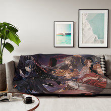 Load image into Gallery viewer, Kuroshitsuji: Book of the Atlantic Promo Sherpa Blanket