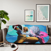 Load image into Gallery viewer, Saitama Vs Lord Boros Sherpa Blanket