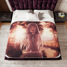 Load image into Gallery viewer, Anohana Meiko Honma Sherpa Blanket