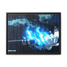 Load image into Gallery viewer, Blue Exorcist Rin Okumura Canvas Framed Art Print