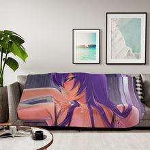 Load image into Gallery viewer, Highschool Of The Dead Sherpa Blanket