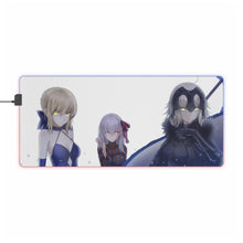 Load image into Gallery viewer, Fate/Grand Order Saber, Saber Alter RGB LED Mouse Pad (Desk Mat)