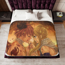 Load image into Gallery viewer, Anime Fairy Tail Sherpa Blanket