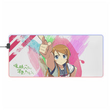 Load image into Gallery viewer, Oreimo Kirino Kousaka RGB LED Mouse Pad (Desk Mat)