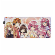 Load image into Gallery viewer, To Love-Ru RGB LED Mouse Pad (Desk Mat)