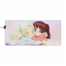 Load image into Gallery viewer, Yaeka and Sarah RGB LED Mouse Pad (Desk Mat)