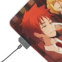 Load image into Gallery viewer, Food Wars: Shokugeki No Soma RGB LED Mouse Pad (Desk Mat)