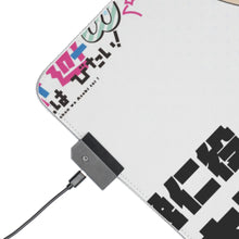 Load image into Gallery viewer, chan Wants to Hang Out! RGB LED Mouse Pad (Desk Mat)